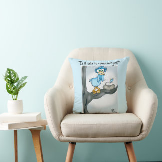 Meanwhile in Minnesota Throw Pillow