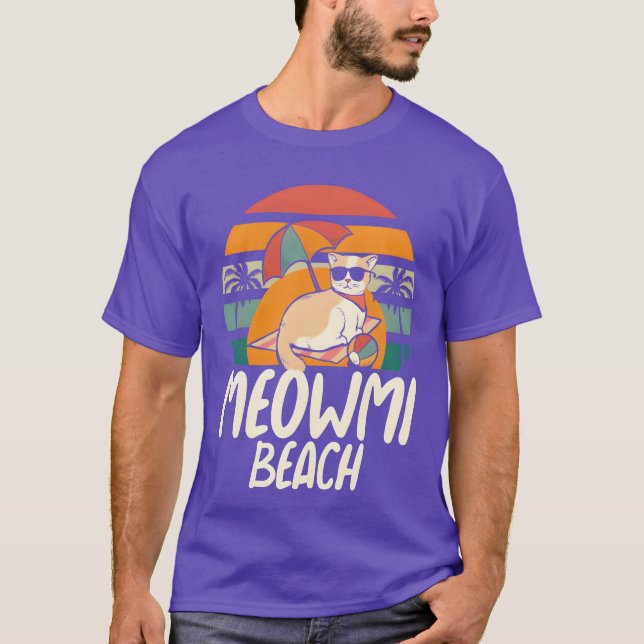 Meaowmi Beach boy T-Shirt (Front)