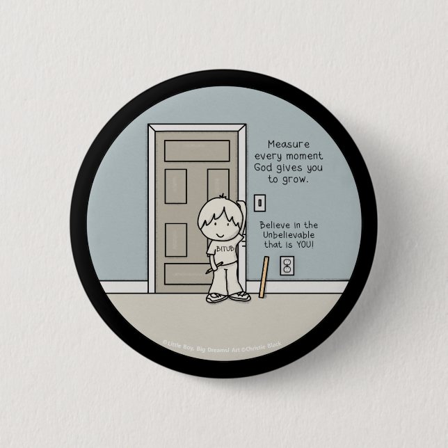 Measurable Moments 2 Inch Round Button (Front)