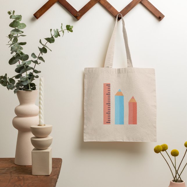 Measuring Pencils Tote Bag (Creator Uploaded)