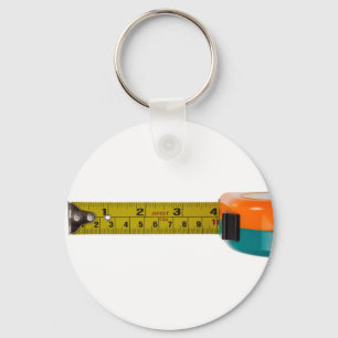 Measuring tape keychain