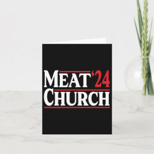 Meat Church 24 Bbq Card