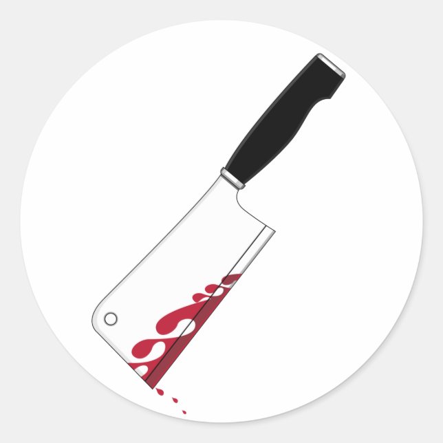 Meat Cleaver Sticker Sheet (Front)