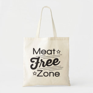 Meat Free Zone Budget Tote Bag