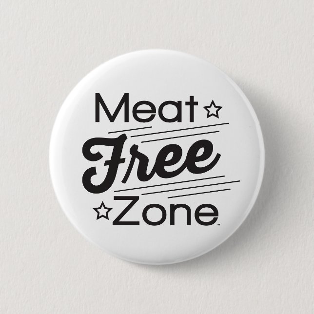 Meat Free Zone Button (Front)