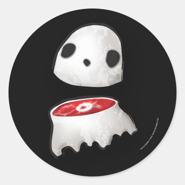 Meat ghost Sticker (Front)