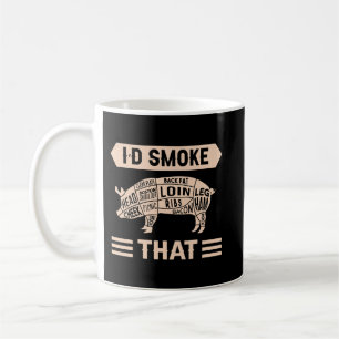 Meat Grill Master Chef Kitchen Cook Butcher Id Smo Coffee Mug
