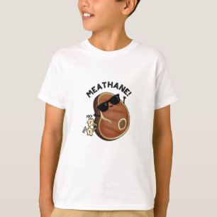 Meat-hane Funny Farting Meat Pun T-Shirt