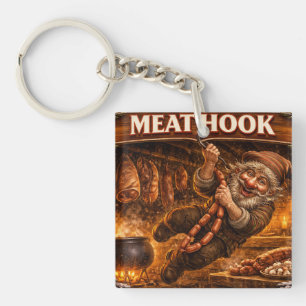 Meat Hook Icelandic Yule Lad Keychain