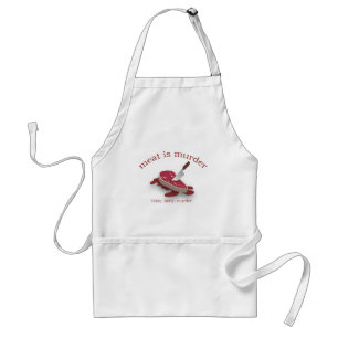 Meat is Murder Standard Apron