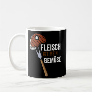 Meat is my vegetable BBQ grilling summer steak sau Coffee Mug