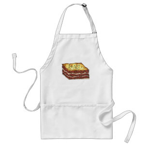 Meat Lasagne Lasagna Restaurant Food Italian Food Standard Apron