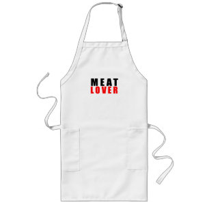 Meat lover long apron