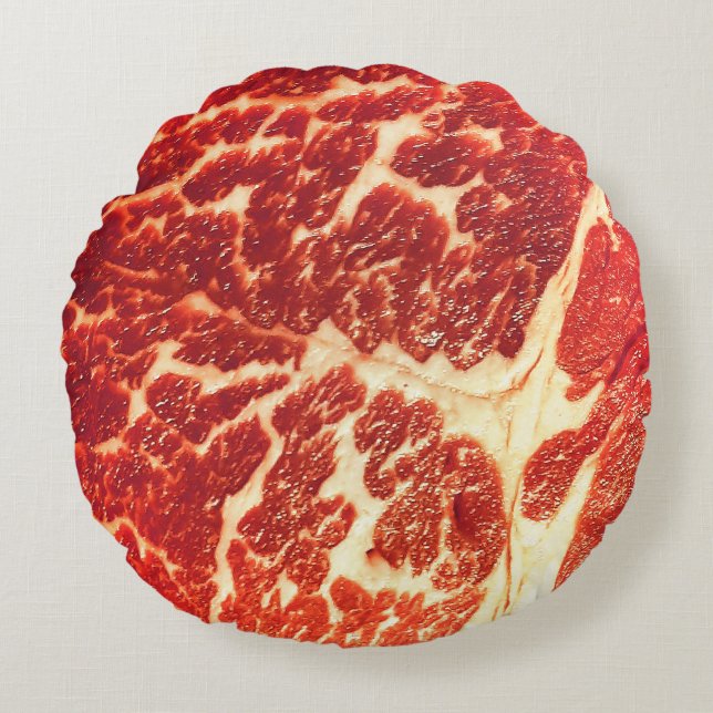 Meat Round Pillow (Front)