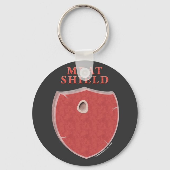 Meat Shield Keychain (Front)