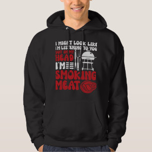 Meat Smoker Bbq Smoking Grilling Lover Griller Che Hoodie