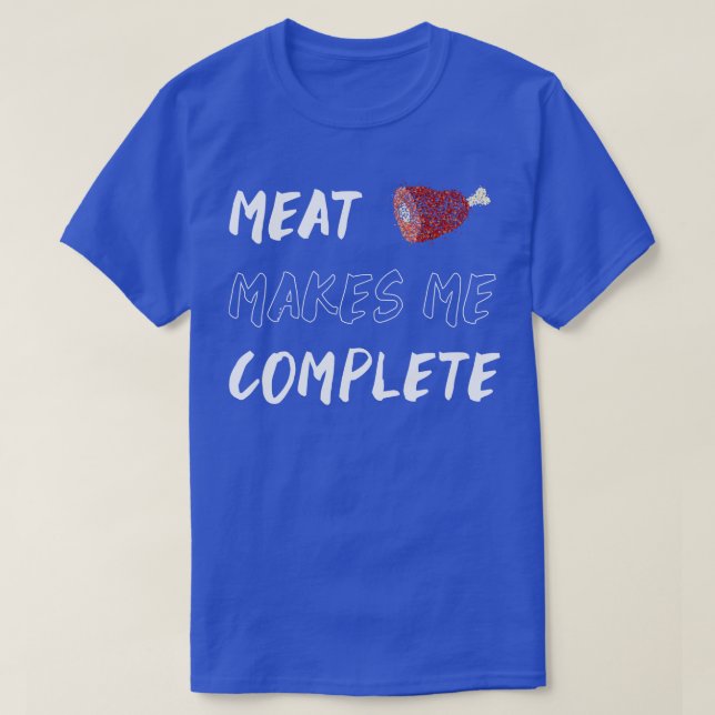 Meat Steak Meat Lovers Grill T-Shirt (Design Front)