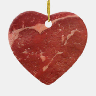 Meat Texture Ceramic Ornament
