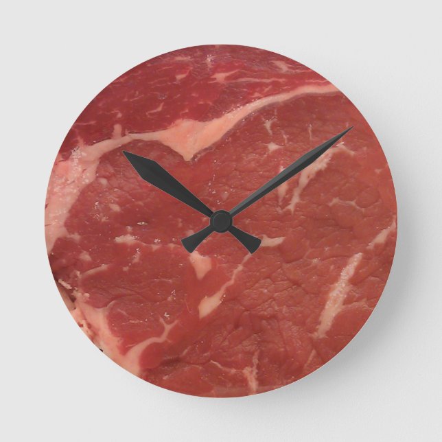 Meat Texture Round Clock (Front)