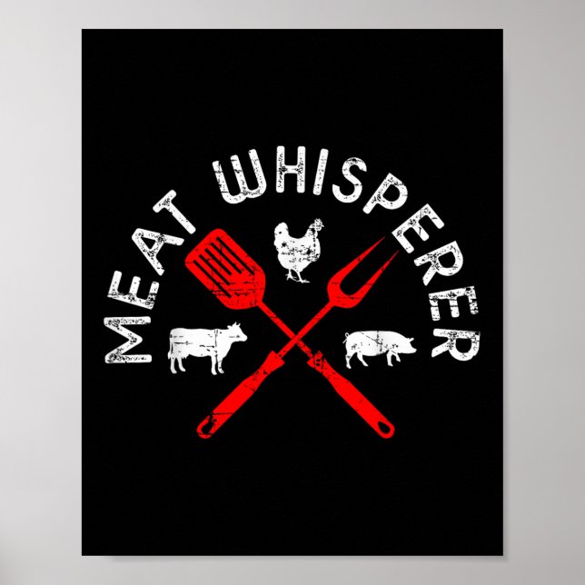 Meat Whisperer - Bbq  Poster (Front)