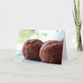 Meatball Card