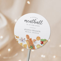 Meatball Italian Baby Shower