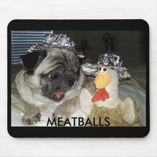 MEATBALLS MOUSE PAD (Front)