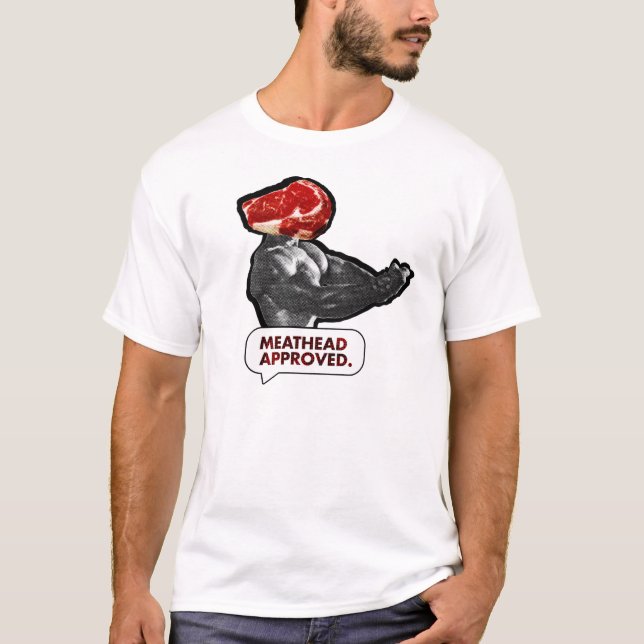 Meathead Approved Tee Shirt (Front)