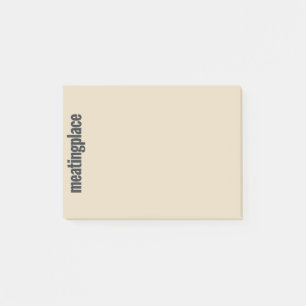Meatingplace logo post-it notes