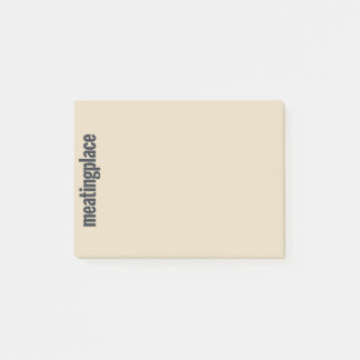Meatingplace logo post-it notes
