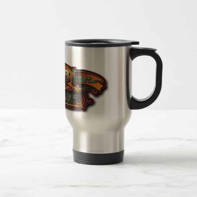 Meatshield's Pub Travel Mug (Right)