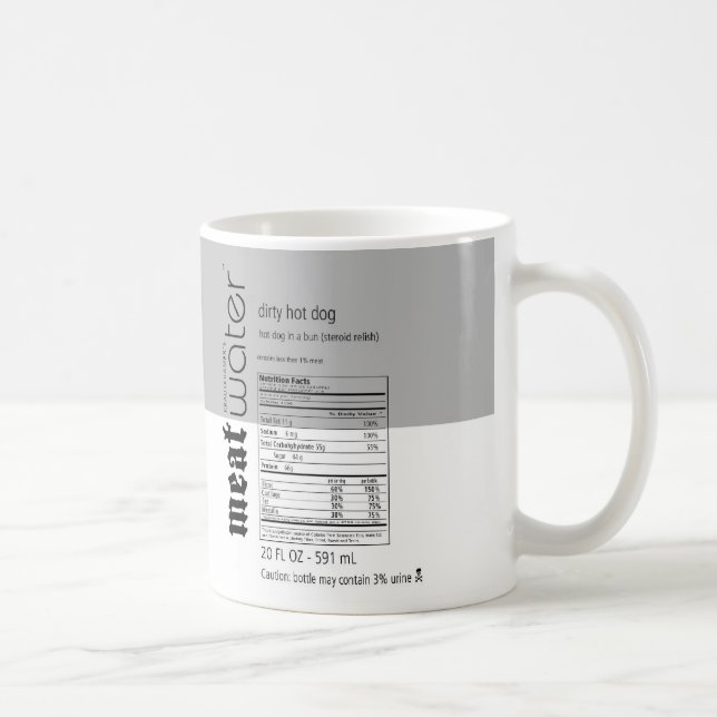 MeatWater HOT DOG MUG (Right)