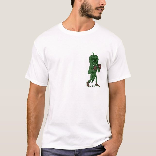 Meaty Okra T-Shirt (Front)