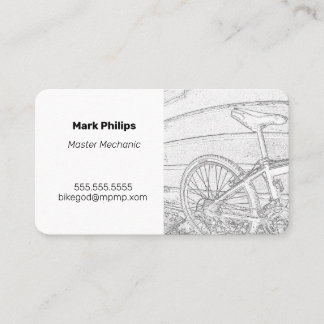 Mécanique Vélo / Magasin / Vendeur Carte de visite