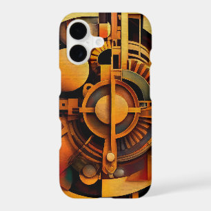 Mécanisme doré abstrait Steampunk