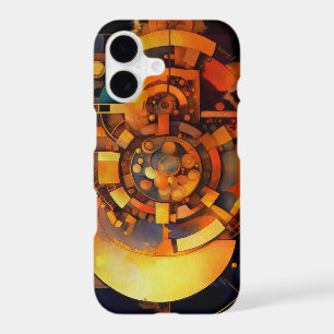 Mécanisme Solaire Steampunk Abstrait