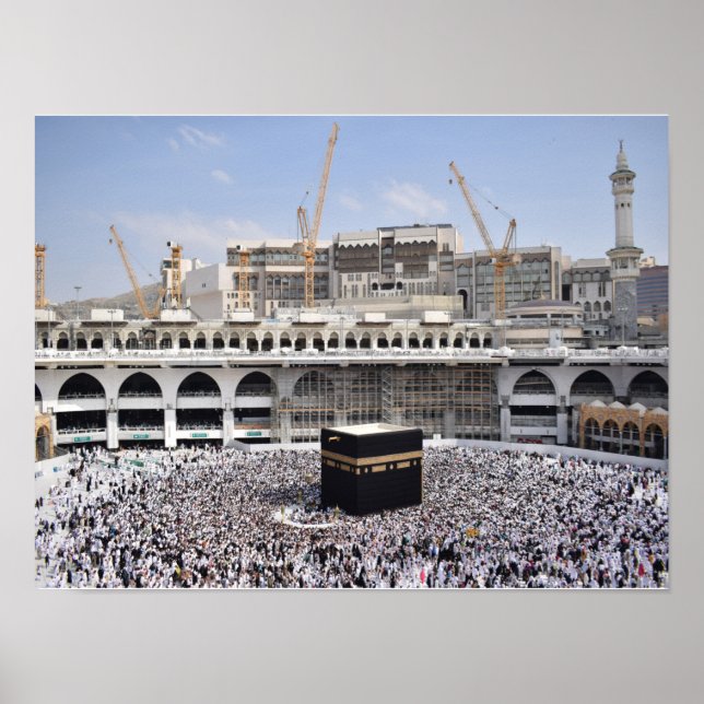 Mecca Arabic Makkah Saudi Arabia Poster (Front)