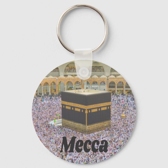Mecca Saudi Arabia Islam’s holiest city, Kaaba Keychain (Front)