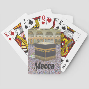 Mecca Saudi Arabia Islam’s holiest city, Kaaba Playing Cards