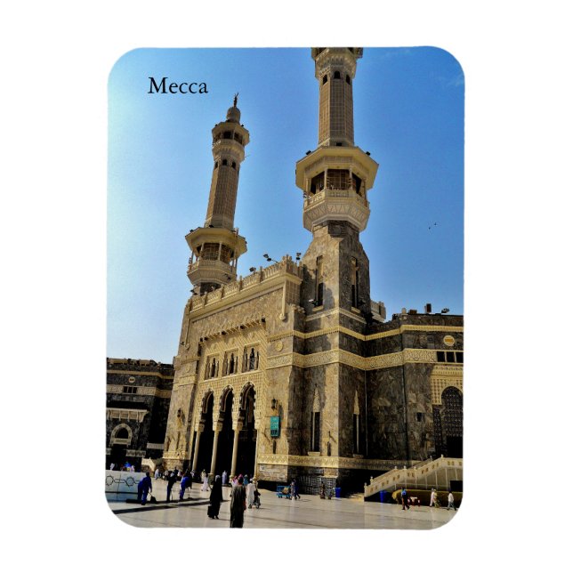Mecca, Saudi Arabia Magnet (Vertical)