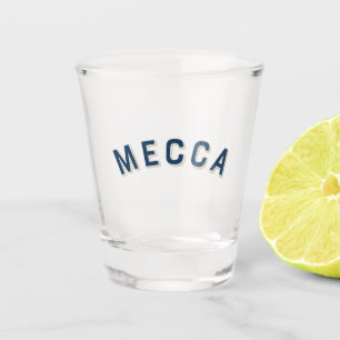 Mecca, Saudi Arabia Vintage Arch Shot Glass