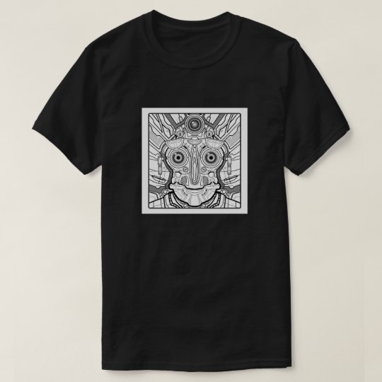 Mech Mandala Droid t-shirt