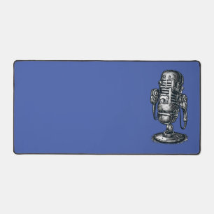 Mech microphone desk mat