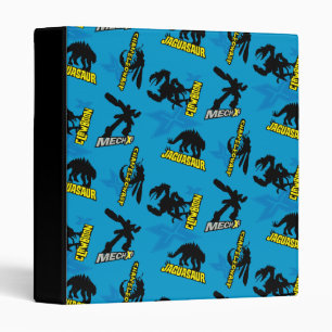 MECH-X4 Blue Pattern Binder