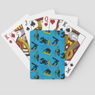 MECH-X4 Blue Pattern Playing Cards