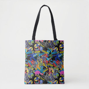 MECH-X4 Character Pattern Tote Bag