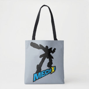 Mech X4 Silhouette Tote Bag