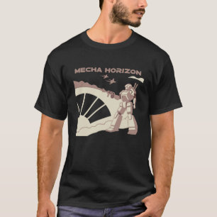 Mecha Horizon - T-shirt machine de guerre futurist