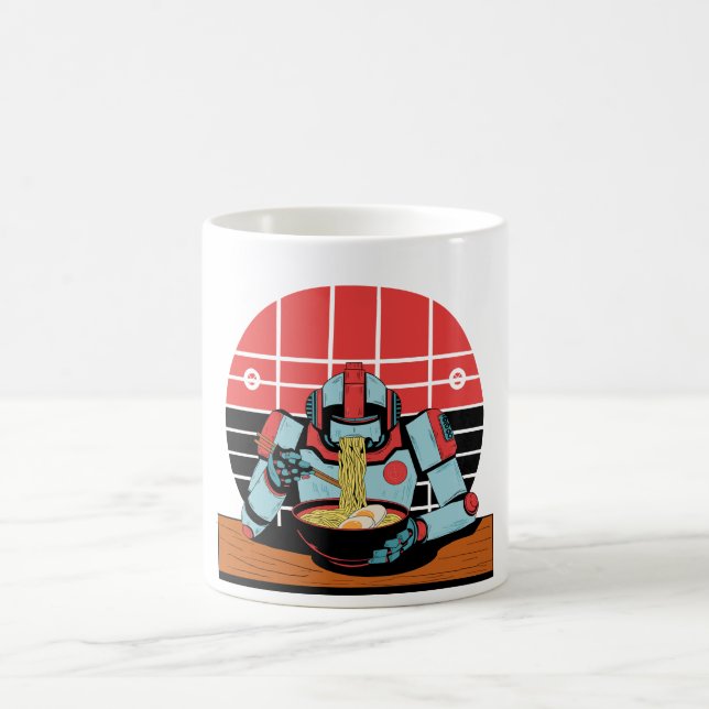 Mecha Ramen  Coffee Mug (Center)