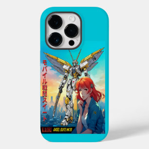 MECHA WARRIOR - KAORI'S ANGEL SUITE MK78 iPhone 14 PRO CASE